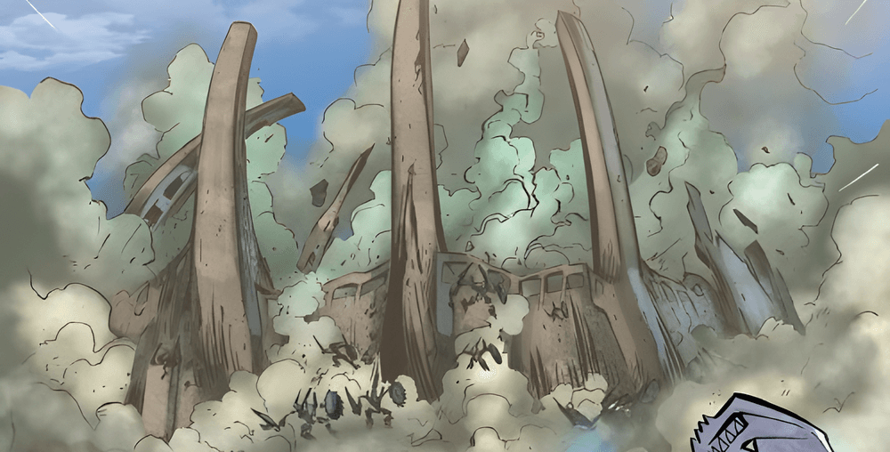 Comic Arena Magna Destroyed