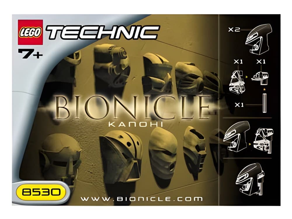 U K Bionicle Kanohi Pack 8530