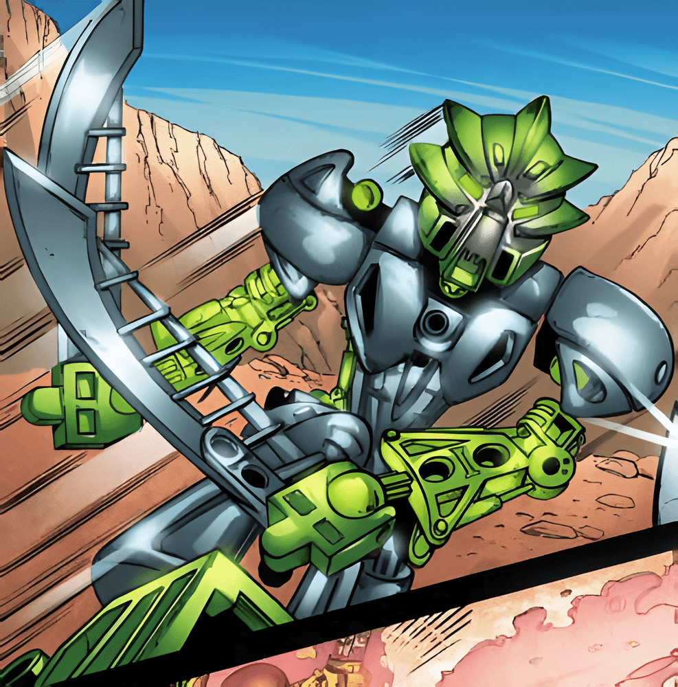 Comic Toa Nuva Lewa Powerless