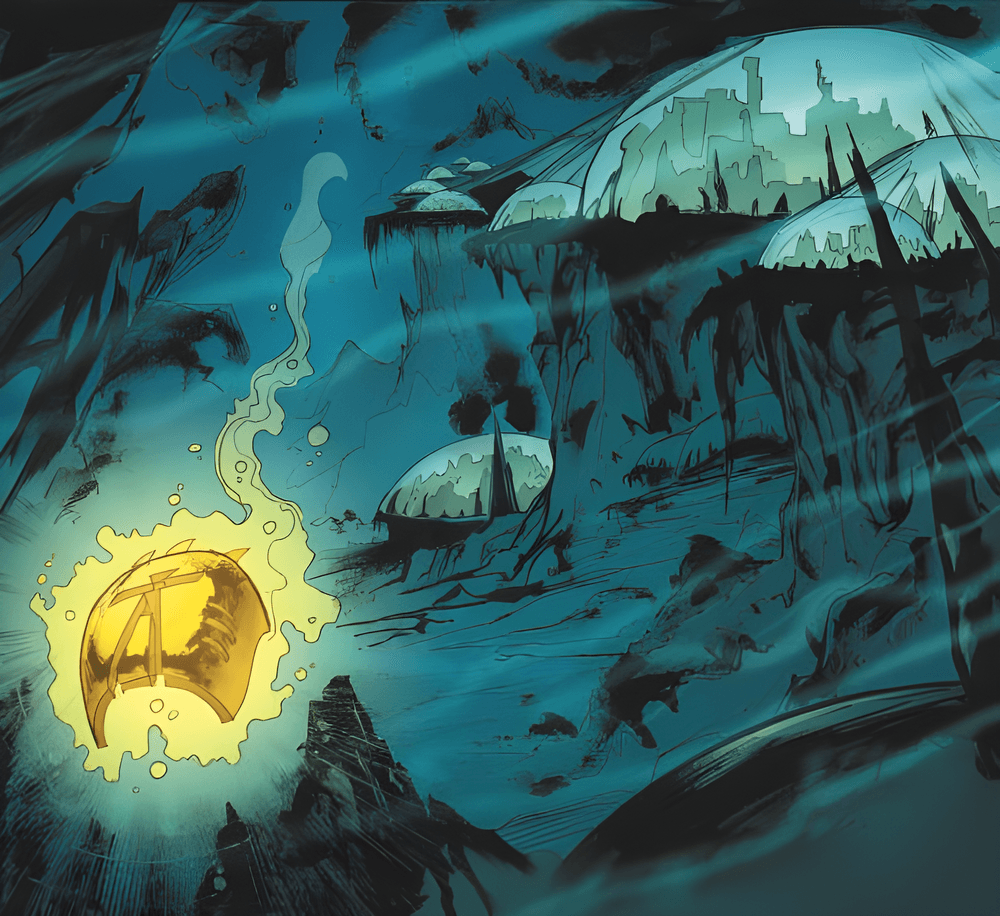Comic Kanohi Ignika Travels To Mahri Nui