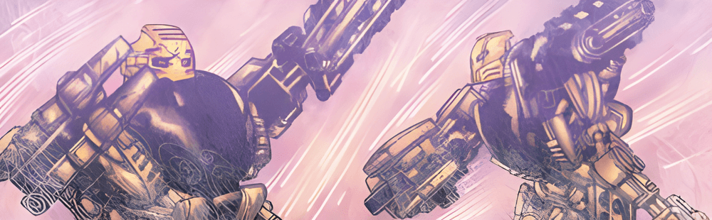 Comic Onua And Pohatu In Bahrag Illusion
