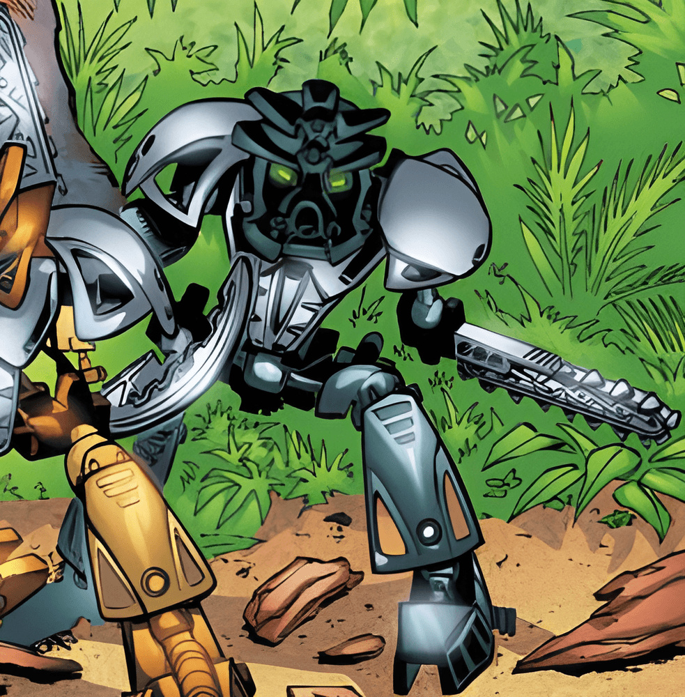 Comic Toa Nuva Onua Powerless