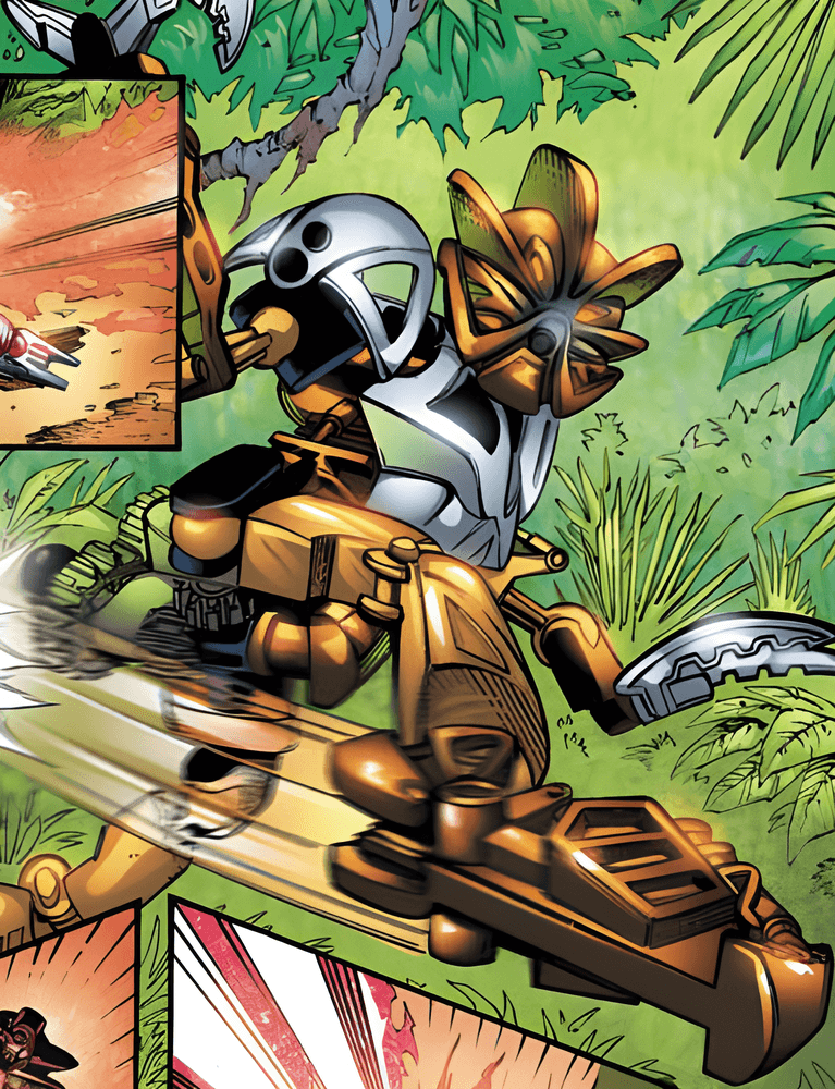 Comic Toa Nuva Pohatu Powerless