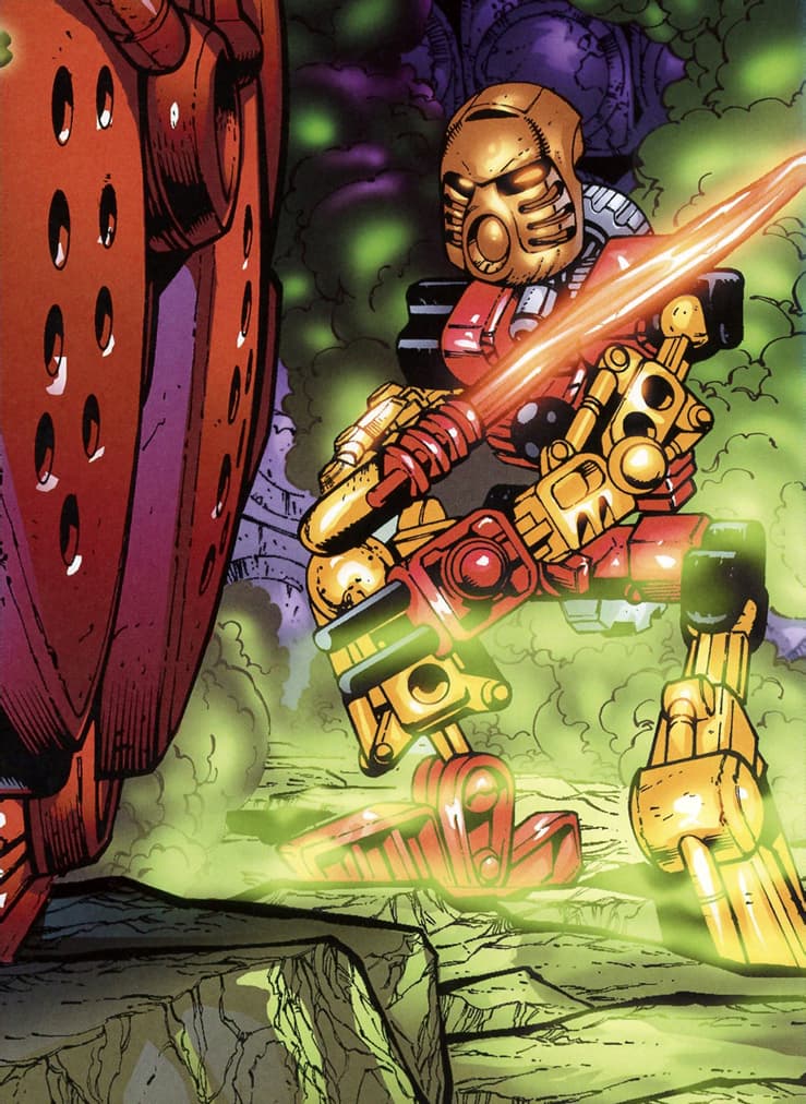 Comic Tahu Vs Tahnok