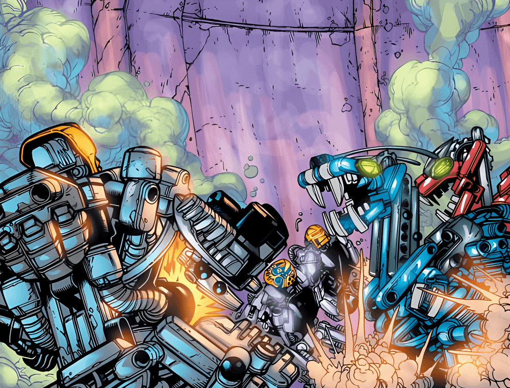 Comic Exo Toa Mata Battle Bahrag