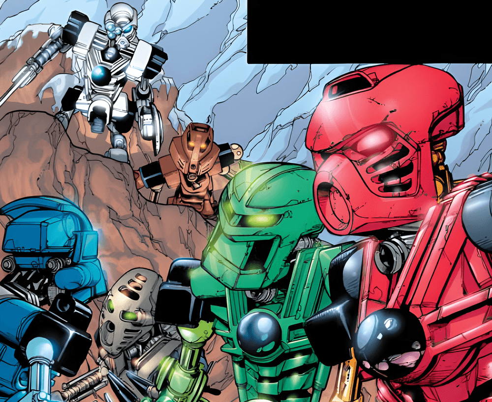 Comic Toa Mata First Encounter