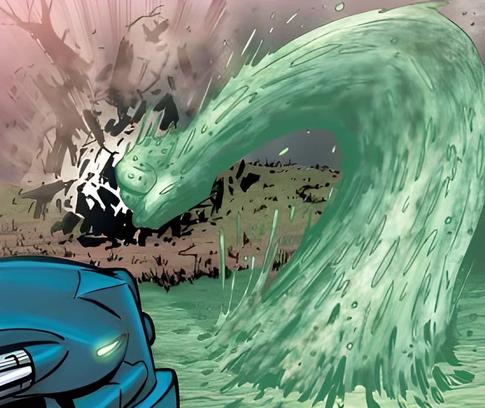 Comic Gali Uses Water To Obtain Keystone