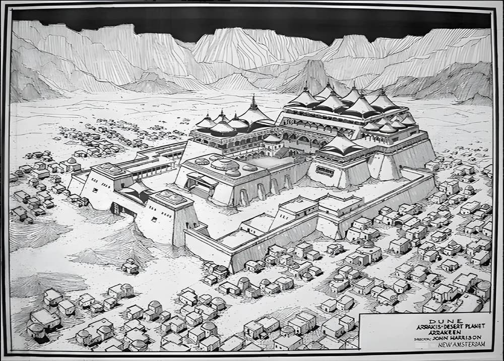 Arrakeen governor's palace: the Residency of Arrakis — image 2